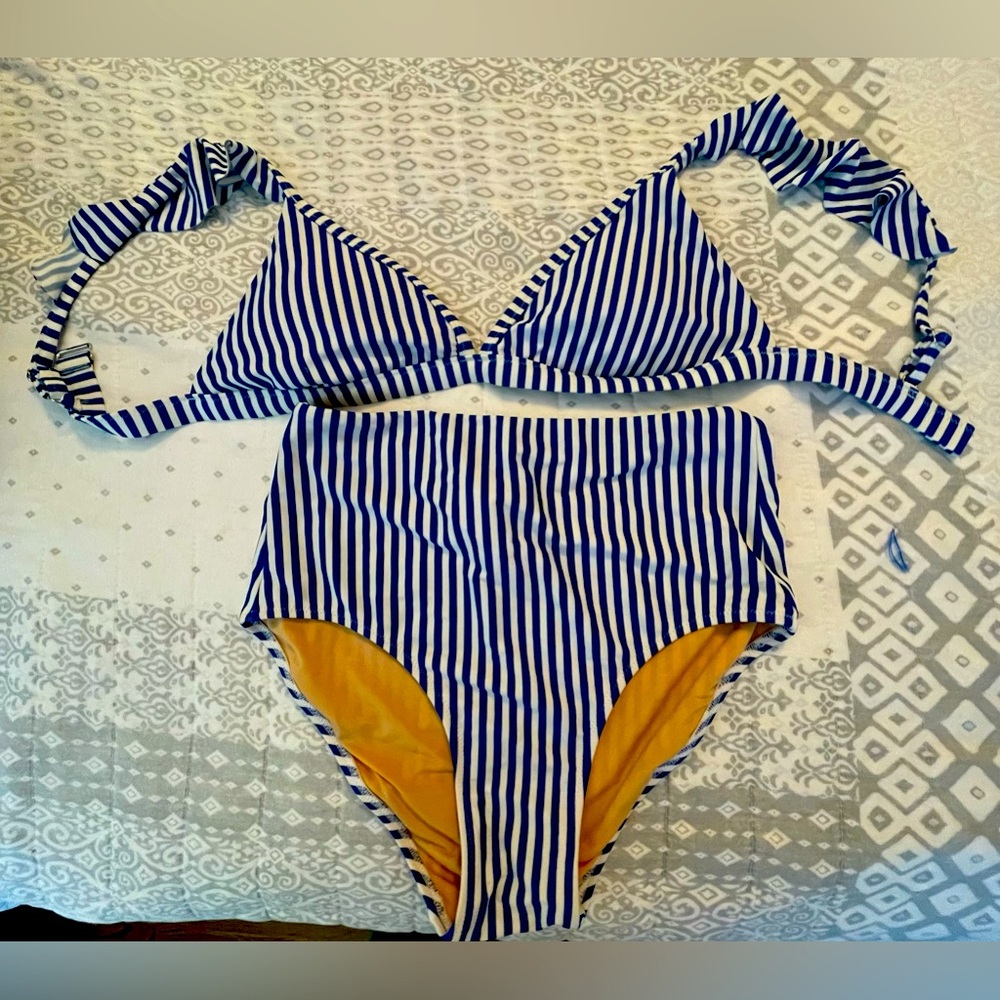 J Crew High Waisted Bikini